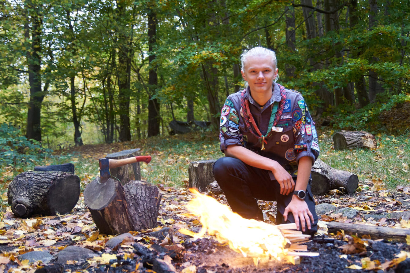 17-årig lejr-veteran: glæder sig til at møde nye spejdervenner